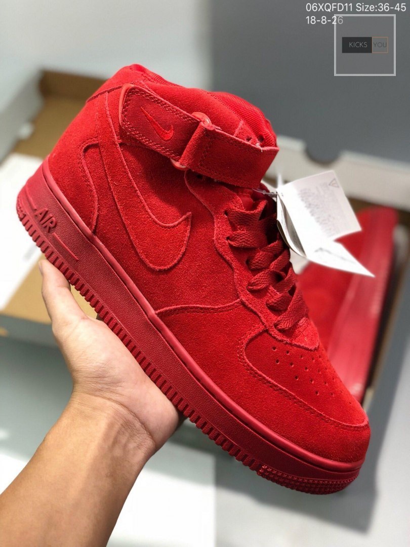 Nike air hotsell force 1 zamszowe